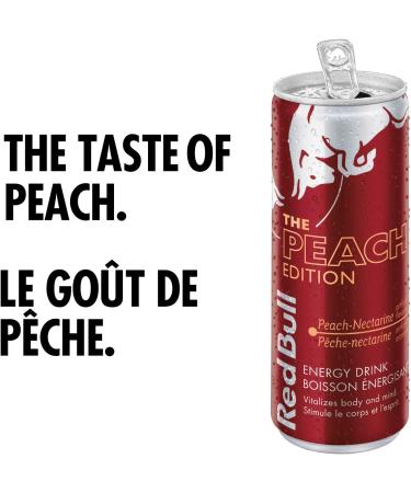 Red Bull Energy Drink Peach-Nectarine 250ml (24 Pack) 250ml Pack of 24 - Buy Online on SooperMarket.com