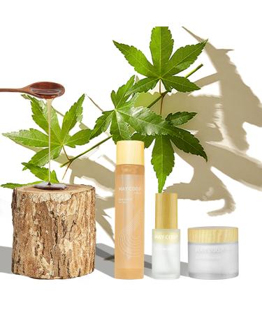 MAY COOP 3 STEP Hydrating Korean Skincare Set - Raw Sauce Essence Toner Moisturizer Cream & Organic Facial Serum for All Skin Types | Buy Internationally - Buy Online on SooperMarket.com