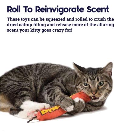 Petstages Catnip Cat Toys in Orange and Yellow - Interactive Playtime Fun for Cats - Buy Online on SooperMarket.com