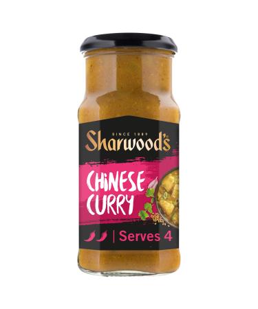 Sharwood's Aromatic Chinese Curry Cooking Sauce 425 g Jar (Pack of 1) Chinese Curry Sauce
