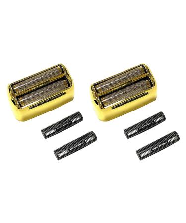 LIZZOT 2X Hair Clipper Cutter for Brightener PRO Foil Cutter Blade Hair Clipper Accessories Gold
