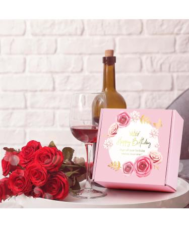 Yolidas 40th Birthday Gifts for Women Birthday Gifts for Her Gift Baskets Ideas for Her Mom Sister Female Friends Coworker Wife Girlfriend Daughter Unique Gifts for Women Pink-40th - Buy Online on SooperMarket.com