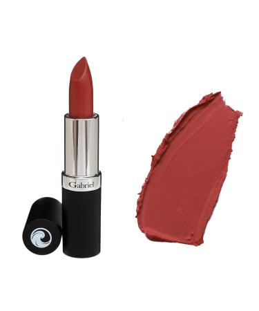 Gabriel Cosmetics Lipstick - Walnut Red Brown/Warm Cr me | Natural, Paraben-Free, Vegan | Long-Lasting Formula Infused with Jojoba Seed Oil and Aloe - 0.13 Oz - Buy Online on SooperMarket.com