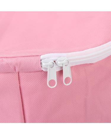 Collapsible Foot Soaking Bath Bag with 5 Layers Thickened Insulation Portable Travel Foot Bath Waterproof Material Sturdy Carrying Handle for Camping Fishing Picnic (Pink) - Buy Online on SooperMarket.com