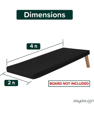 Play Platoon Cornhole Board Covers - 2 Pack | Regulation Size Protection from Sun, Rain, Snow | Fits Regulation Sized Boards | Cornhole Carrying Case - Buy Online on SooperMarket.com
