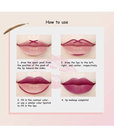 Ownest 12-Piece Lip Liner Pen Set - Matte Nude Lip Liner Pencil Kit for High Pigment and Sexy Lips - Buy Online on SooperMarket.com