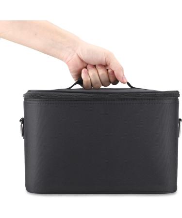 Large Barber Hairdresser Bag | Stylish Traveling Bag for Hairstylists | Storage for Clippers Scissors Brushes & Tools | Perfect Barber Supply Tote w/ Shoulder Strap - Buy Online on SooperMarket.com