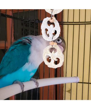 Bird Toys - 9 Piece Parrot Swing Set & Cage Accessories | Wooden Platforms for Budgies Finches & Nymphensittiche - Buy Online on SooperMarket.com