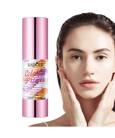 Makeup Base Primer Dust-Proof and Anti-UV Primer for Hydrating Face Skin - Facial Skin Care Products for Traveling Business Trips Home Working Gathering Dating Hondony