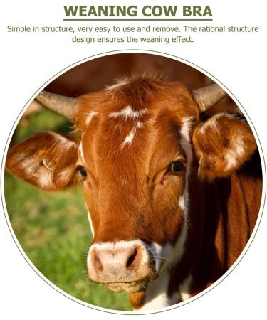 POPETPOP Milk Hood | Calf Weaner Tool & Cow Breastfeeding Equipment - Outdoor Farm Supplies - Buy Online on SooperMarket.com