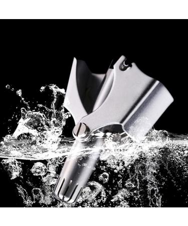 TEMKIN Stainless Steel Nose Hair Trimmer - Washable Portable & Manual Nose Hair Razor for Effortless Grooming - Buy Online on SooperMarket.com