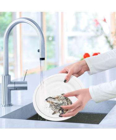Kigai Sketch Wolf Scrubbing Sponge 3 Packs Reusable Dish Wash Scrub Sponge Clean Stubborn Oil Stains Anti-Scratch Cleaning Sponge for Kitchen Tableware - Buy Online on SooperMarket.com