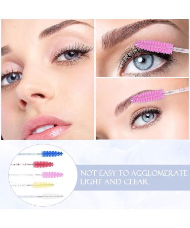 200 Colorful Disposable Mascara Wands for Eyelash Extensions and Brow Grooming - Lash Extension Supplies (Black) - Buy Online on SooperMarket.com