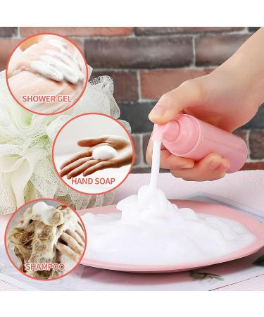 36 pcs 2oz Empty Foam Soap Dispensers Bottles - Refillable Lash Cleanser, Shampoo, Lotion, Hand Sanitizer - BPA-Free Pink - Cosmetics Castile - Buy Online on SooperMarket.com