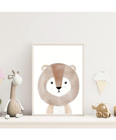 Meinbaby123 Children's Room Posters | 4 Set Din A4 Country Pictures | Baby Room Decoration | Wall Art for Girls & Boys - Buy Online on SooperMarket.com