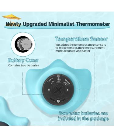 BabyElf Baby Bath Thermometer - Floating Bathtub Toy for Infant - Mute Visual Alert - Fahrenheit - Buy Online on SooperMarket.com
