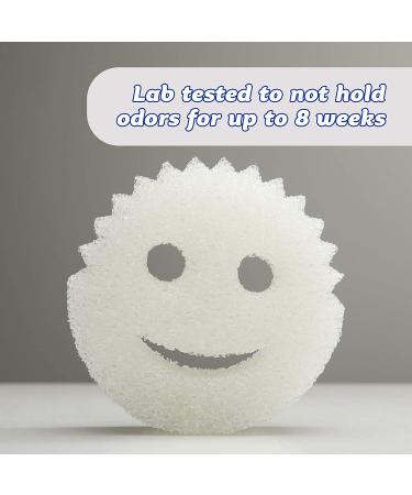 Scrub Daddy Sponge - Dye Free, Scratch-Free & Multi-Use Scrubber for Dishes | Odor Resistant & Deep Cleaning | Dishwasher Safe - Buy Online on SooperMarket.com