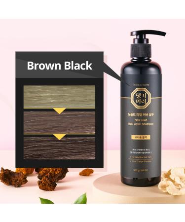 Daeng Gi Meo Ri Gold Shampoo & Ki Gold Hair Cover Cushion - Korean Hair Care for Gray Hair Darkening & Coverage - Buy Online on SooperMarket.com