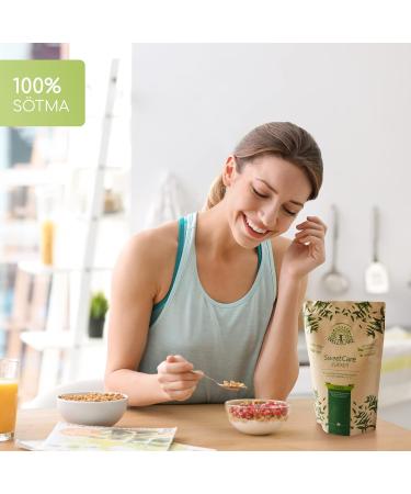 Sweetcare Premium Crystal Sugar - 2 x 1kg Vegan Sugar Substitute No Calories Low Carb with Erythritol & Stevia - Made in Germany - Buy Online on SooperMarket.com
