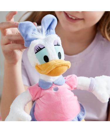 Disney Store Daisy Duck Small Soft Toy for Kids - 30cm Cuddly Character with Embroidered Details - Squishy Bean Bag Tummy - Ages 0 - Buy Online on SooperMarket.com