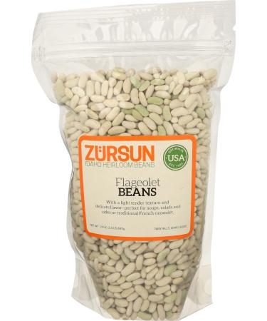 ZURSUN Beans Flageolets, 24 OZ