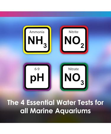 NT Labs Marine Lab Multi-Test Kit: Ammonia, Nitrite, Nitrate, pH | Up to 155 Tests | Accurate Marine Water Testing - Buy Online on SooperMarket.com