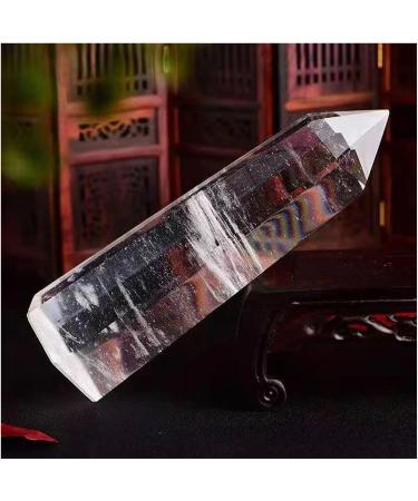 Natural Crystal Rough Crystal Tower High Temperature Melting White Crystal Scepter Fengshui (Size : 500-600g) - Buy Online on SooperMarket.com