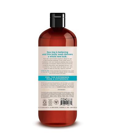 Soapbox Gentle Moisture Body Wash with Aloe & Shea - Sea Minerals & Blue Iris - 16 fl oz - Buy Online on SooperMarket.com