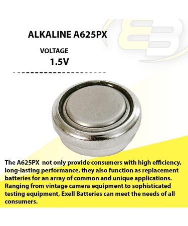 Exell A625PX High Capacity Battery for Keyless Entry & Nikon LR9 - Fast International Shipping - Buy Online on SooperMarket.com
