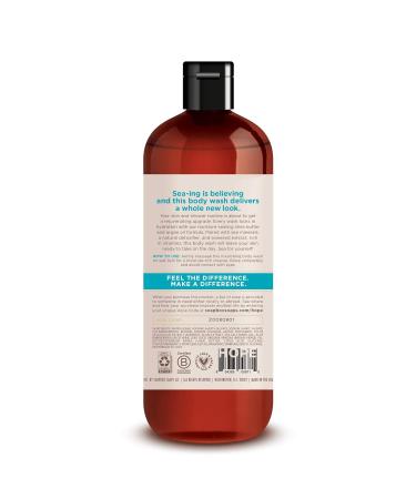 Soapbox Sea Minerals & Blue Iris Body Wash - Moisturizing Cleanser with Aloe Vera & Shea Butter | 16oz Bottles (Pack of 3) - Paraben, Gluten, Silicone Free, Cruelty Free & Vegan - Buy Online on SooperMarket.com