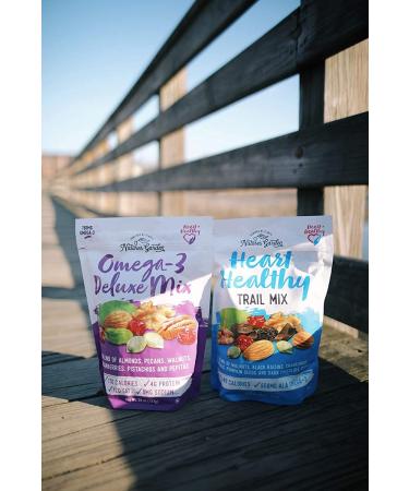 Nature's Garden Omega-3 Deluxe Mix - Heart Healthy Trail Mix - Gluten Free, Antioxidant Rich, Cholesterol Free - 26 oz (Pack of 3) - Buy Online on SooperMarket.com