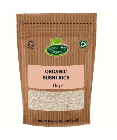Organic Sushi Rice 1kg by Hatton Hill Organic