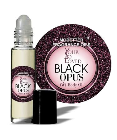 MOBETTER FRAGRANCE OILS Your So Loved Black Opus Women Perfumed Fragrance Body Oil 0.33 Fl Oz (Pack of 1) Vanilla