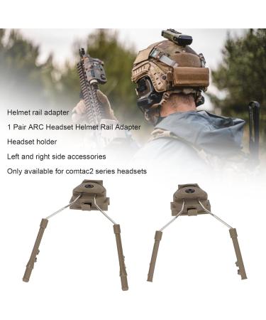 Yoidesu ARC Adapter - Communication Headset Rail Suspension for Airsoft | Left & Right Side Headphone Holder | Compatible with COMTAC - Buy Online on SooperMarket.com