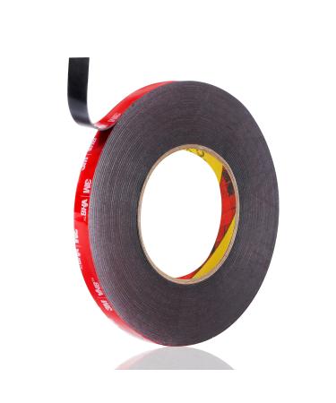 LAPANDA Double Sided Tape  Waterproof Heavy Duty Foam Tape  36.5FT Length  0.4 Inch Width for Car  Home Decor  Office Decor 11M/36.5FT