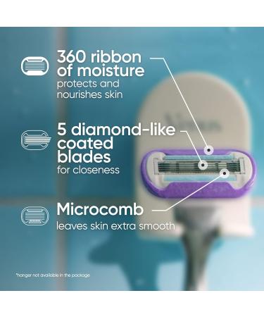 Venus Deluxe Smooth Swirl Women's Razor Blade Refills 8 Count 8 Count (Pack of 1) - Buy Online on SooperMarket.com