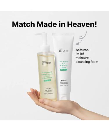 MAKEPREM Safe me Cleansing Oil 7.1 Fl Oz - PHA Formula Makeup Remover & Blackhead Removal - Buy Online on SooperMarket.com