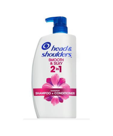 Head & Shoulders Smooth & Silky 2in1 Dandruff Shampoo and Conditioner 31.4 Fluid Ounce