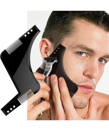 Barte Beard Template & Comb - Perfect Chin Beard Forms for Kids & Adults | International Shipping - Buy Online on SooperMarket.com