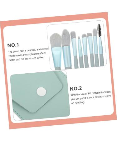 minkissy 4 Sets Travel Makeup Eyeshadow Brush Loose Powder Blending Brush for Makeup Blush Brush Makeup & Tools Women Favor Supple Makeup Soft Makeup Tools Pu Miss - Buy Online on SooperMarket.com