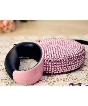 Sweet Roller Leash - Extendable Rhinestone Walking Leash for Small & Medium Dogs Puppies & Cats - Perfect Pet Parenting Accessory - Buy Online on SooperMarket.com