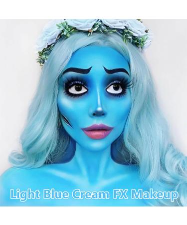 Halloween Blue Face Paint Stick 1.06 Oz | Washable Water Based Body & Face Paint for Adults & Children - Perfect for Cosplay, SFX & Halloween Makeup - Buy Online on SooperMarket.com
