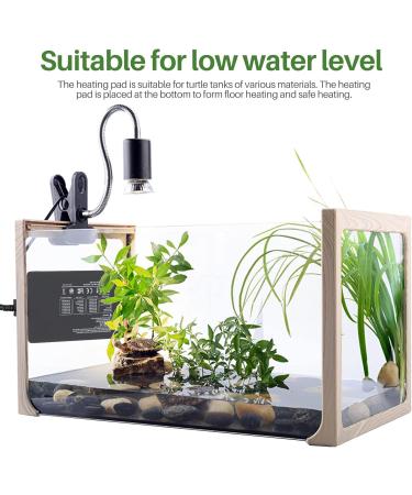 Reptile Heat Pad 6W Under Tank Terrarium Warmer Heating Mat and Digital Thermostat Controller for Turtles Lizards Frogs and Other Small Animals Multi Sizes - Buy Online on SooperMarket.com
