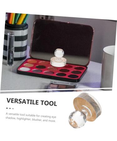 Gogogmee Eyeshadow Plate Stamp Powder Stamper Eyeshadow Palette Dispensing Tool Eyeshadow Stamper Highlighter Repair Tool Blusher Pressing Stamp Eye Shadow Palette Repairing Tool - Buy Online on SooperMarket.com