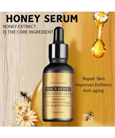 Trendyfave Black Honey Serum Facial Brightening Serum Face Moisturiser Dark Spot Corrector Hydrating Serum Face Serum for Women & Men Face Serum With Honey Extract Serum for Face Care - Buy Online on SooperMarket.com