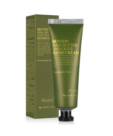 Benton Shea Butter and Olive Hand Cream 1.76 oz (50 g)