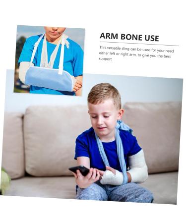 Gatuida Elbow Shoulder Xl Kids Arm Injury Immobilizer Brace for Sling Child Broken Children 60X30CM Sky-blue - Buy Online on SooperMarket.com