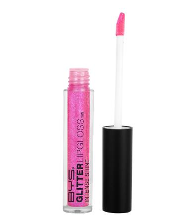 BYS Glitter Lipgloss Makeup - Mercury Pink