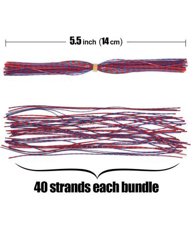 XFISHMAN Fly Tying Materials: Rubber Legs & Silicone Skirt - 12-24 Colors Kit - Buy Online on SooperMarket.com
