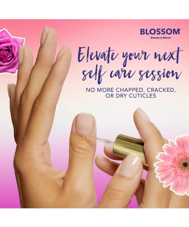 Blossom Heavenly Hemp Jasmine Cuticle Oil 0.42 fl. oz - Hydrating, Moisturizing, Strengthening - Infused with Real Flowers - Made in USA - Buy Online on SooperMarket.com